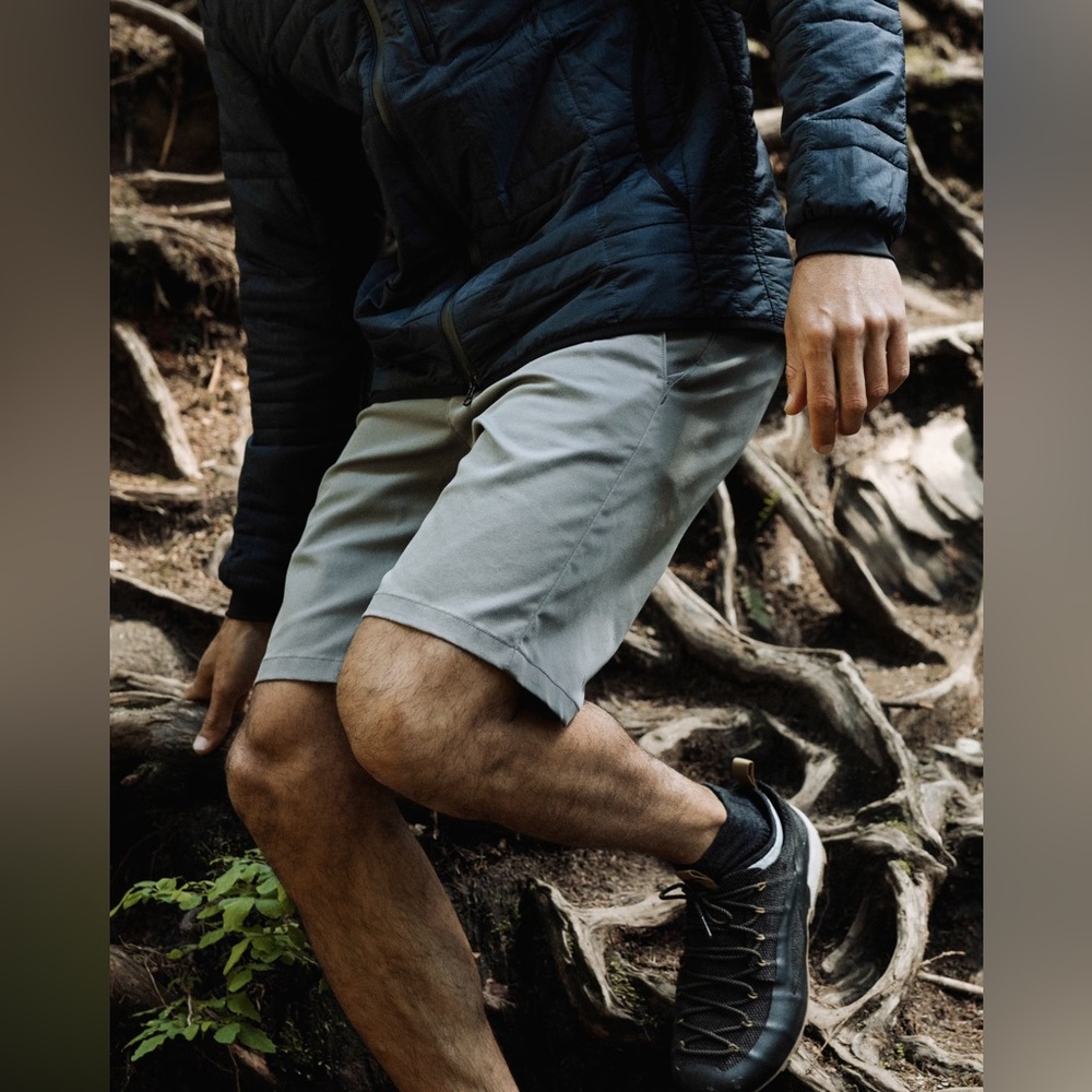 Proof Huckberry The Nomad 9” Shorts in Grey, size 36